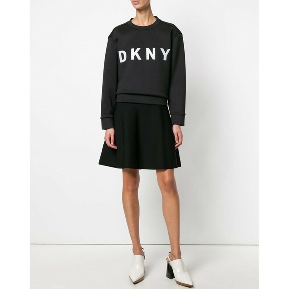 Dkny Dresses & Skirts - DKNY Flared Mini Skirt Thick Stretchy Medium NWT!
